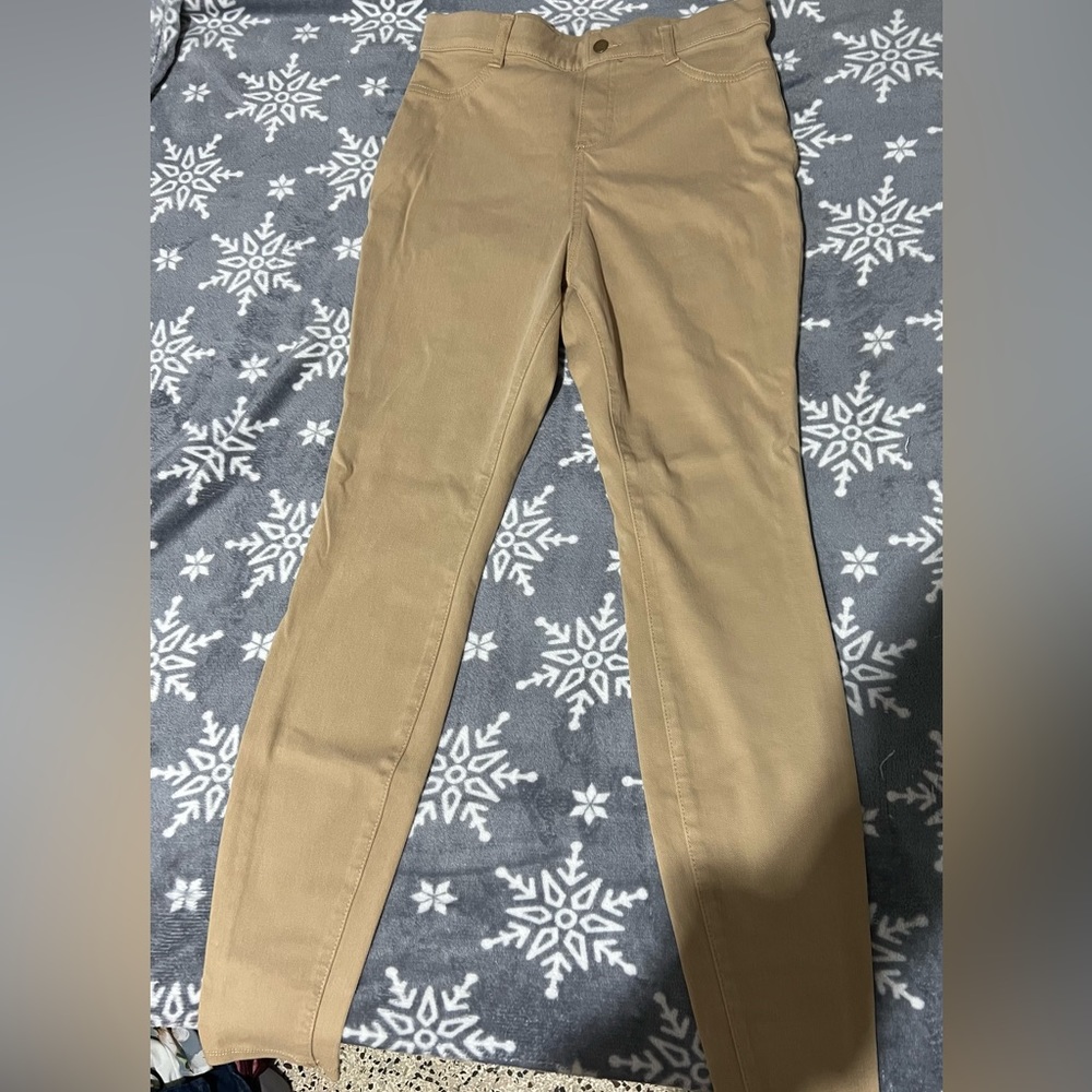 Khaki Jeggings